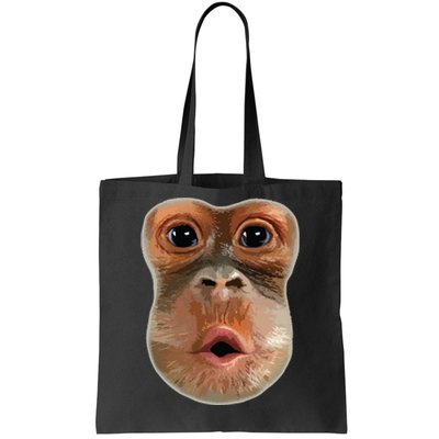 Monkey Stomach Funny Meme Cool Trending Viral Video Tote Bag