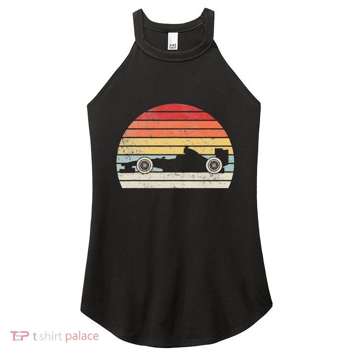 Mechanic Sport Formula Race Car Women's Perfect Tri Rocker Tank