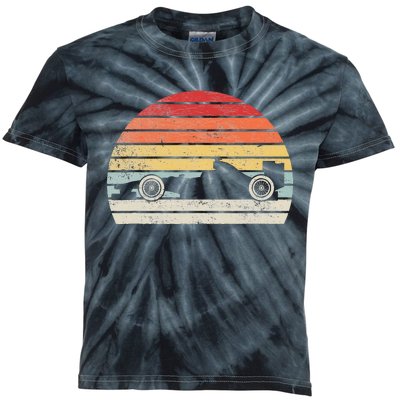 Mechanic Sport Formula Race Car Kids Tie-Dye T-Shirt