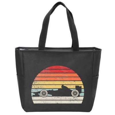 Mechanic Sport Formula Race Car Zip Tote Bag