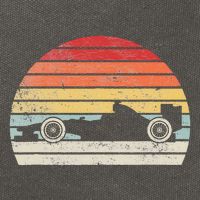 Mechanic Sport Formula Race Car Cotton Canvas Backpack