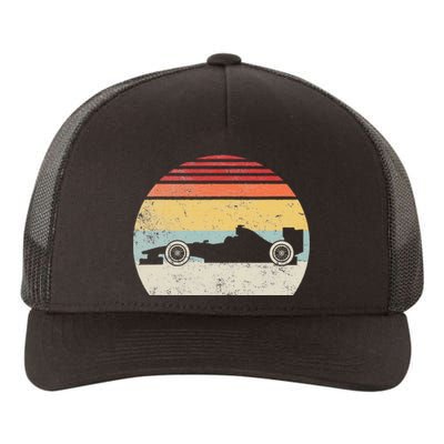 Mechanic Sport Formula Race Car Yupoong Adult 5-Panel Trucker Hat