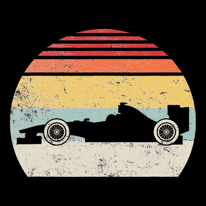 Mechanic Sport Formula Race Car V-Neck T-Shirt