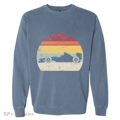 Mechanic Sport Formula Race Car Garment-Dyed Sweatshirt