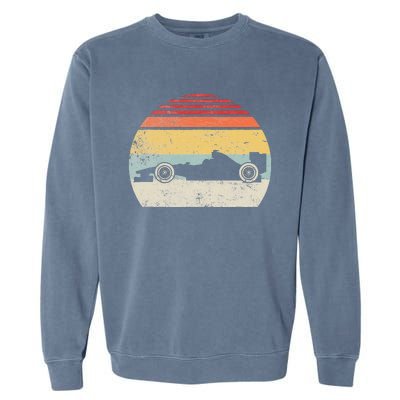 Mechanic Sport Formula Race Car Garment-Dyed Sweatshirt