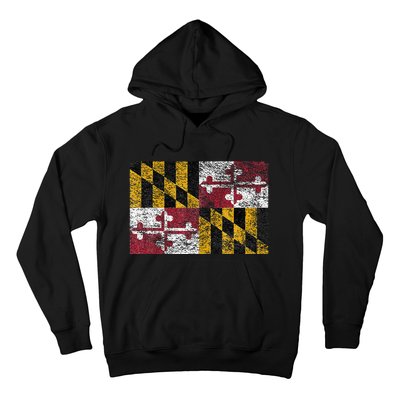 MARYLAND STATE FLAG ANNAPOLIS BALTIMORE CHESAPEAKE BAY Hoodie