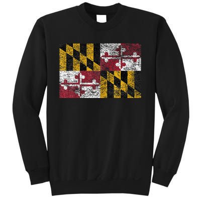 MARYLAND STATE FLAG ANNAPOLIS BALTIMORE CHESAPEAKE BAY Sweatshirt