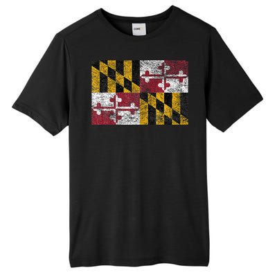 MARYLAND STATE FLAG ANNAPOLIS BALTIMORE CHESAPEAKE BAY Tall Fusion ChromaSoft Performance T-Shirt