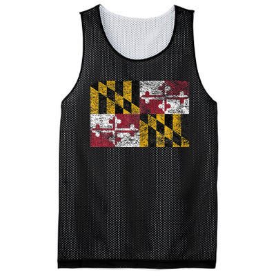 MARYLAND STATE FLAG ANNAPOLIS BALTIMORE CHESAPEAKE BAY Mesh Reversible Basketball Jersey Tank