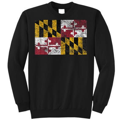 MARYLAND STATE FLAG ANNAPOLIS BALTIMORE CHESAPEAKE BAY Tall Sweatshirt