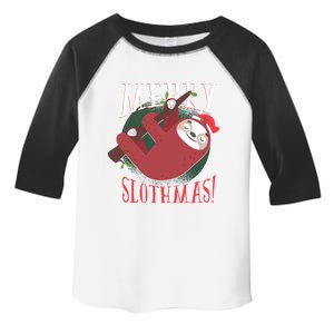 Merry Slothmas Funny Cute Sloth Father Christmas Great Gift Toddler Fine Jersey T-Shirt