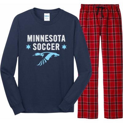 Minnesota Soccer Fan Gear Fc United Long Sleeve Pajama Set