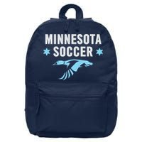 Minnesota Soccer Fan Gear Fc United 16 in Basic Backpack