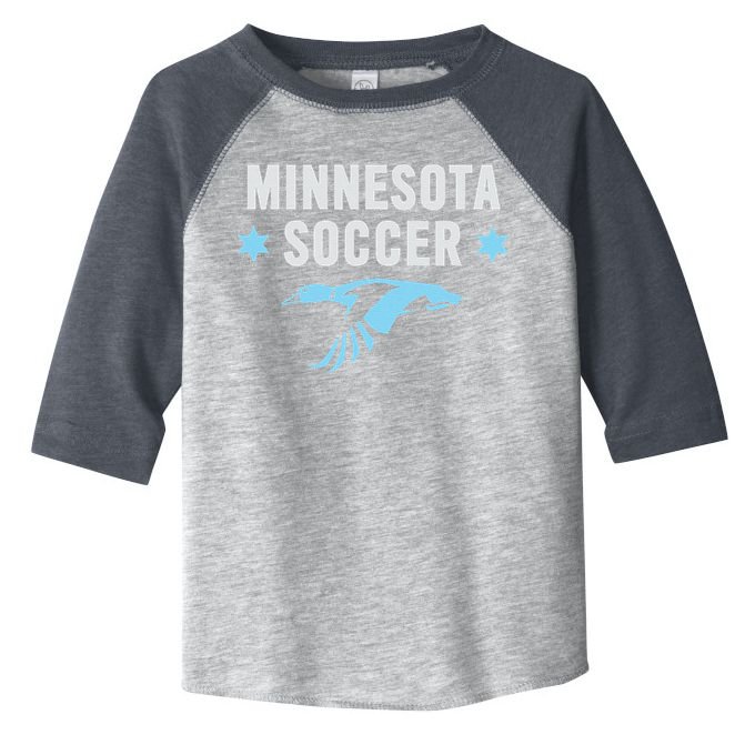 Minnesota Soccer Fan Gear Fc United Toddler Fine Jersey T-Shirt