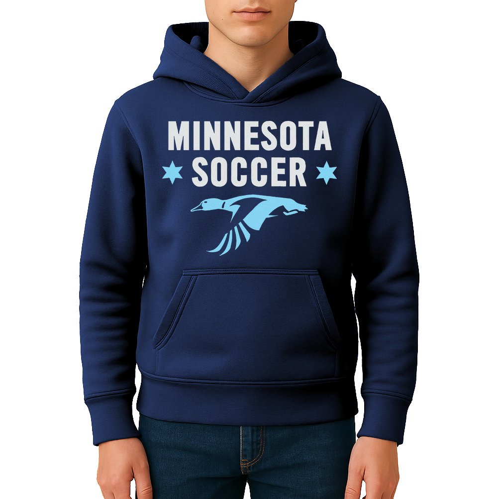 Minnesota Soccer Fan Gear Fc United Kids Hoodie
