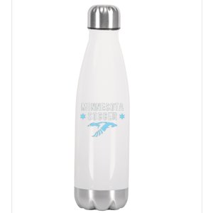 Minnesota Soccer Fan Gear Fc United Stainless Steel Insulated Water Bottle