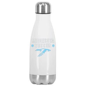 Minnesota Soccer Fan Gear Fc United Stainless Steel Insulated Water Bottle