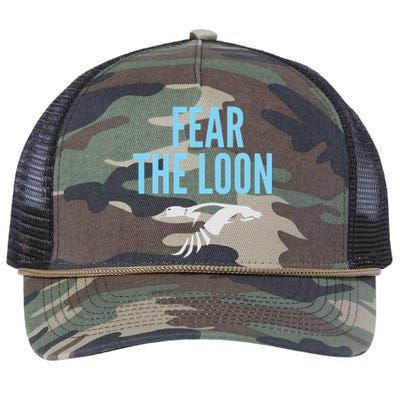 Minnesota Soccer Fear The Loon Fc  United Retro Rope Trucker Hat Cap