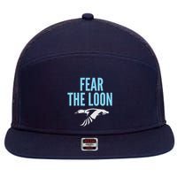 Minnesota Soccer Fear The Loon Fc  United 7 Panel Mesh Trucker Snapback Hat