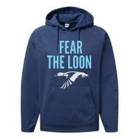 Minnesota Soccer Fear The Loon Fc  United Performance Fleece Hoodie