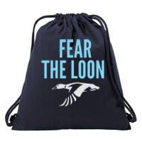 Minnesota Soccer Fear The Loon Fc  United Drawstring Bag