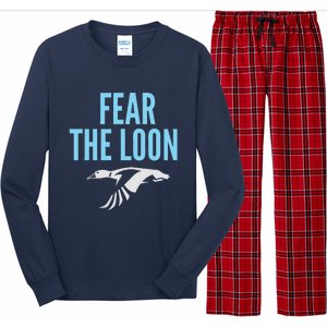 Minnesota Soccer Fear The Loon Fc  United Long Sleeve Pajama Set