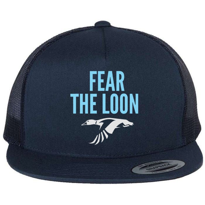 Minnesota Soccer Fear The Loon Fc  United Flat Bill Trucker Hat