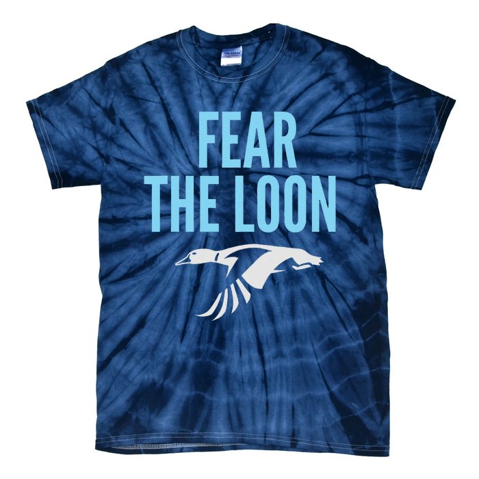 Minnesota Soccer Fear The Loon Fc  United Tie-Dye T-Shirt