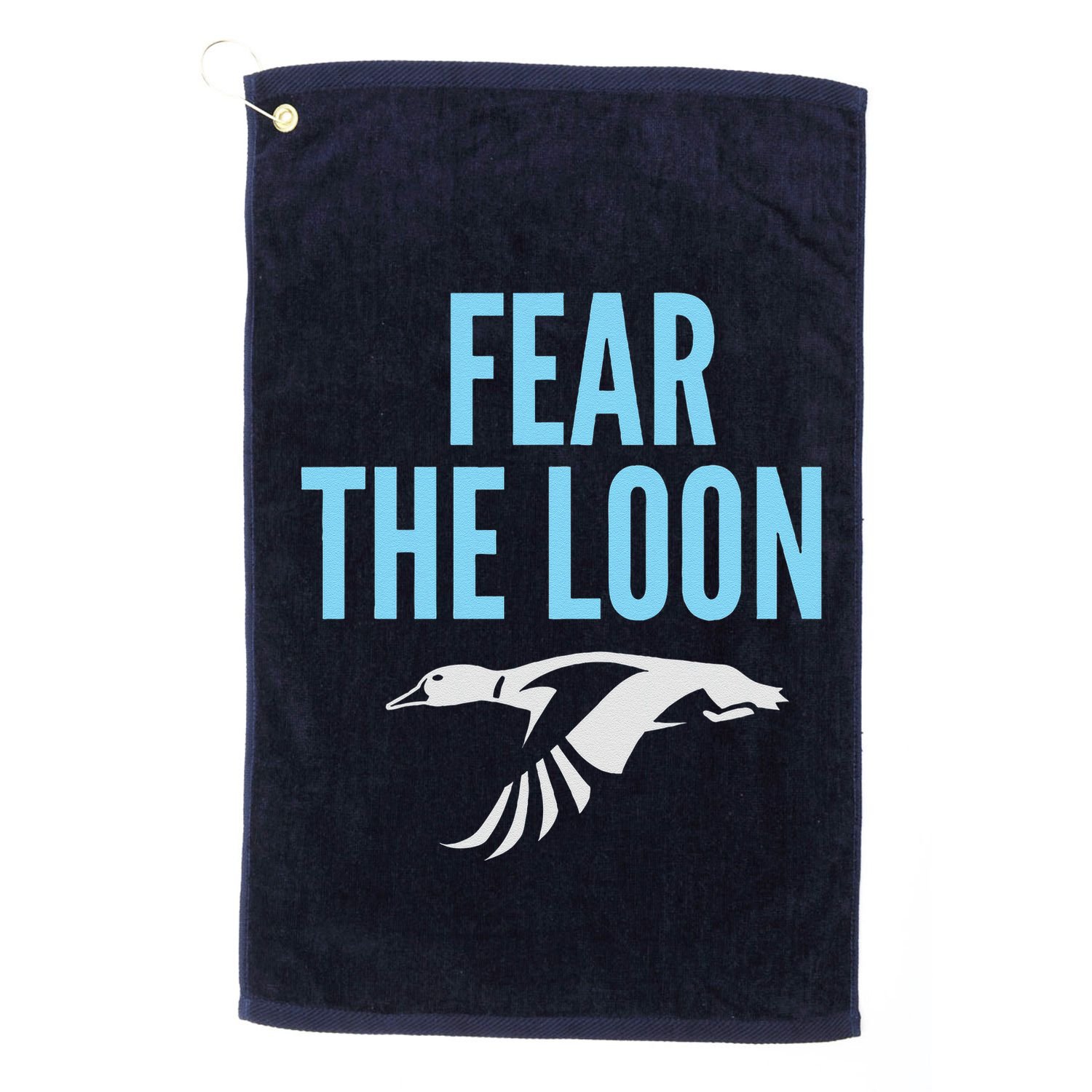 Minnesota Soccer Fear The Loon Fc  United Golf Towel
