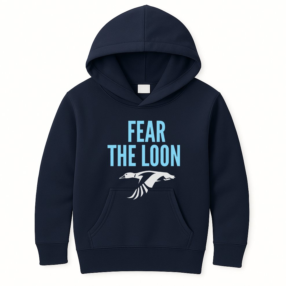Minnesota Soccer Fear The Loon Fc  United Kids Hoodie
