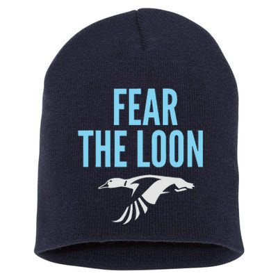 Minnesota Soccer Fear The Loon Fc  United Short Acrylic Beanie