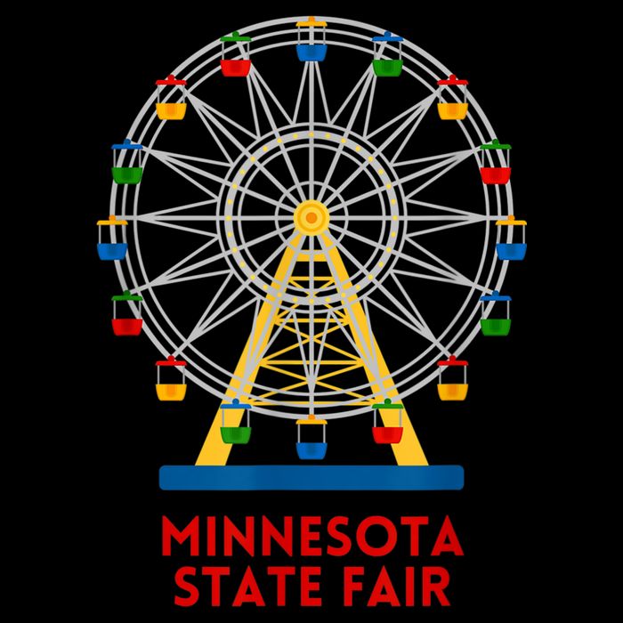 Minnesota State Fair Ferris Wheel County Fair Impact Tech Backpack