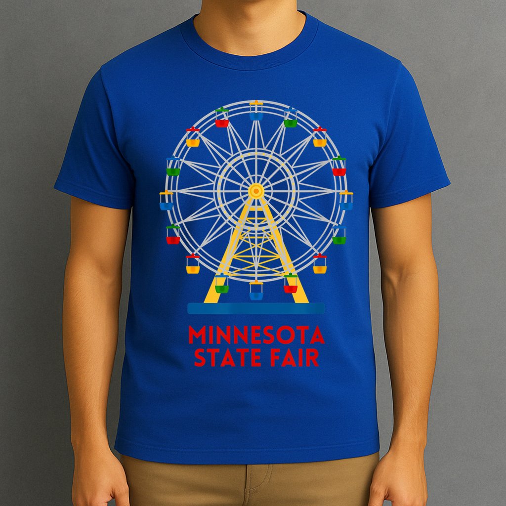 Minnesota State Fair Ferris Wheel County Fair T-Shirt