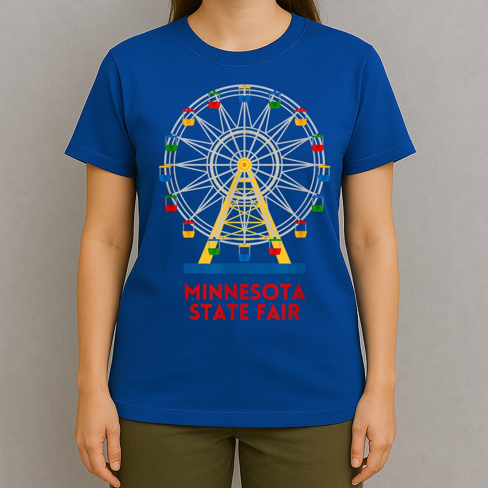 Minnesota State Fair Ferris Wheel County Fair T-Shirt