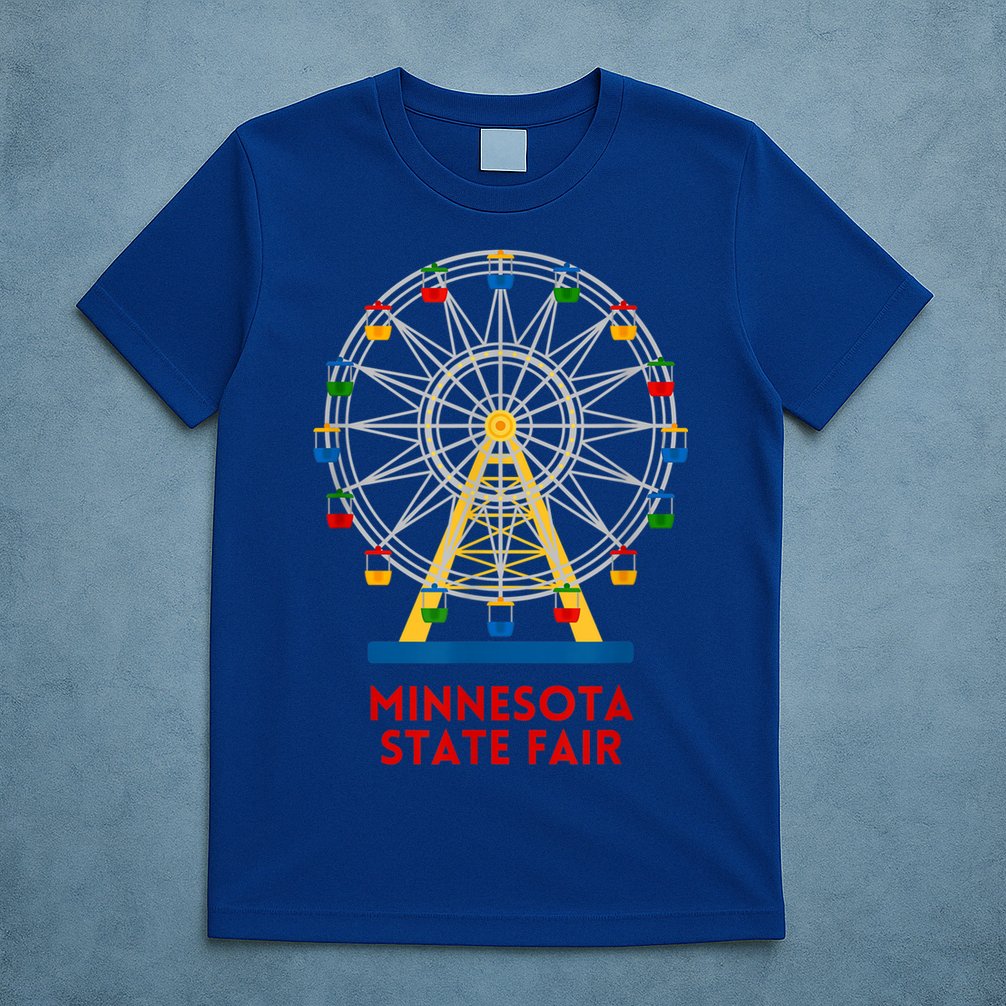 Minnesota State Fair Ferris Wheel County Fair T-Shirt