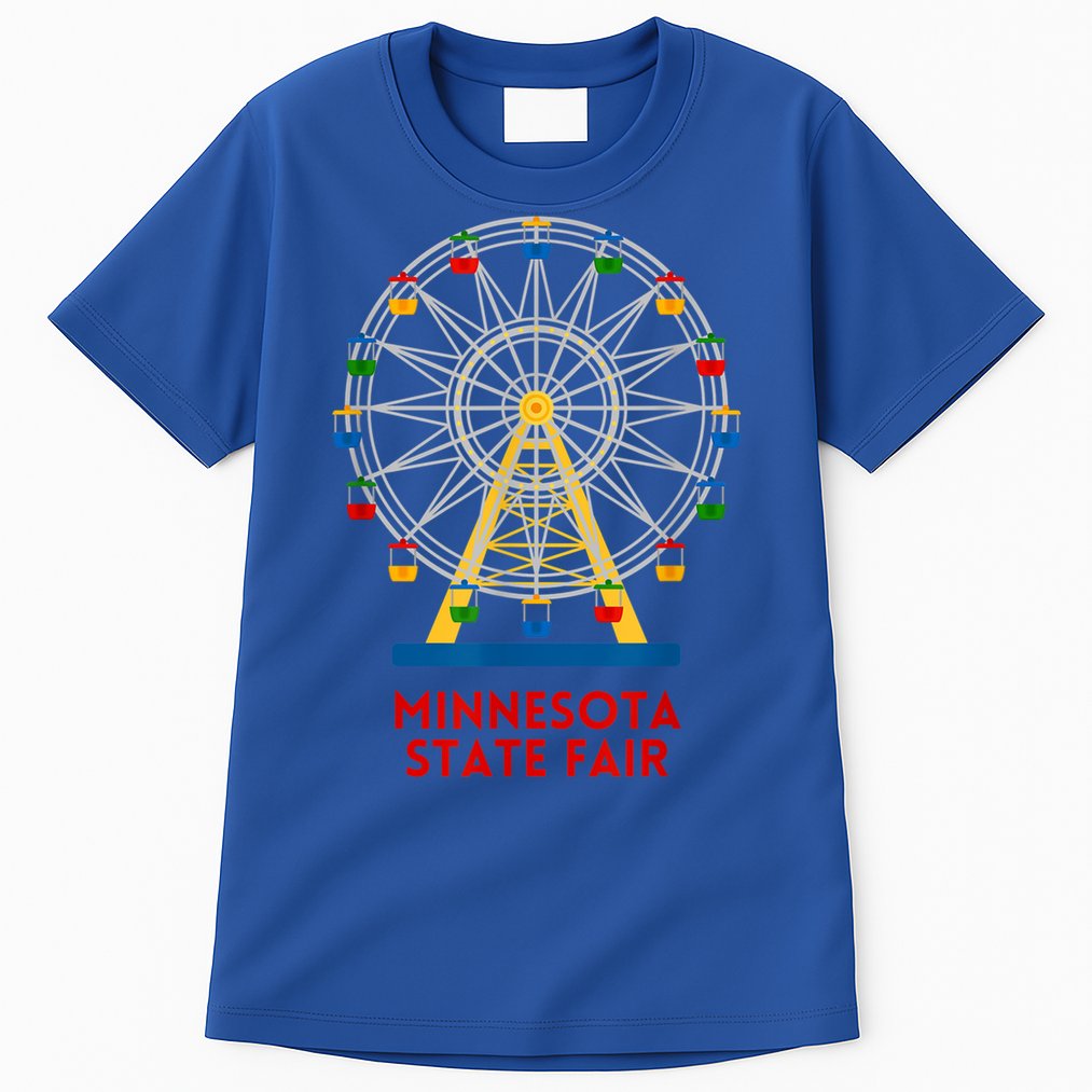 Minnesota State Fair Ferris Wheel County Fair Tall T-Shirt