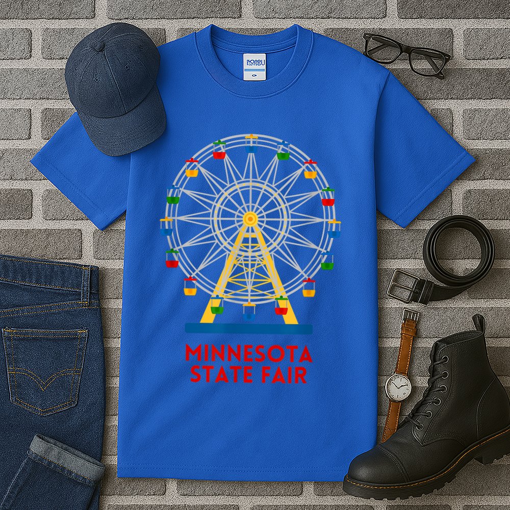 Minnesota State Fair Ferris Wheel County Fair Tall T-Shirt