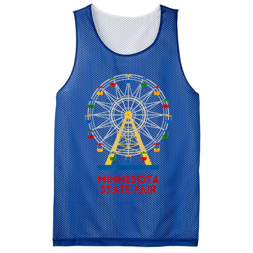 Minnesota State Fair Ferris Wheel County Fair Mesh Reversible Basketball Jersey Tank