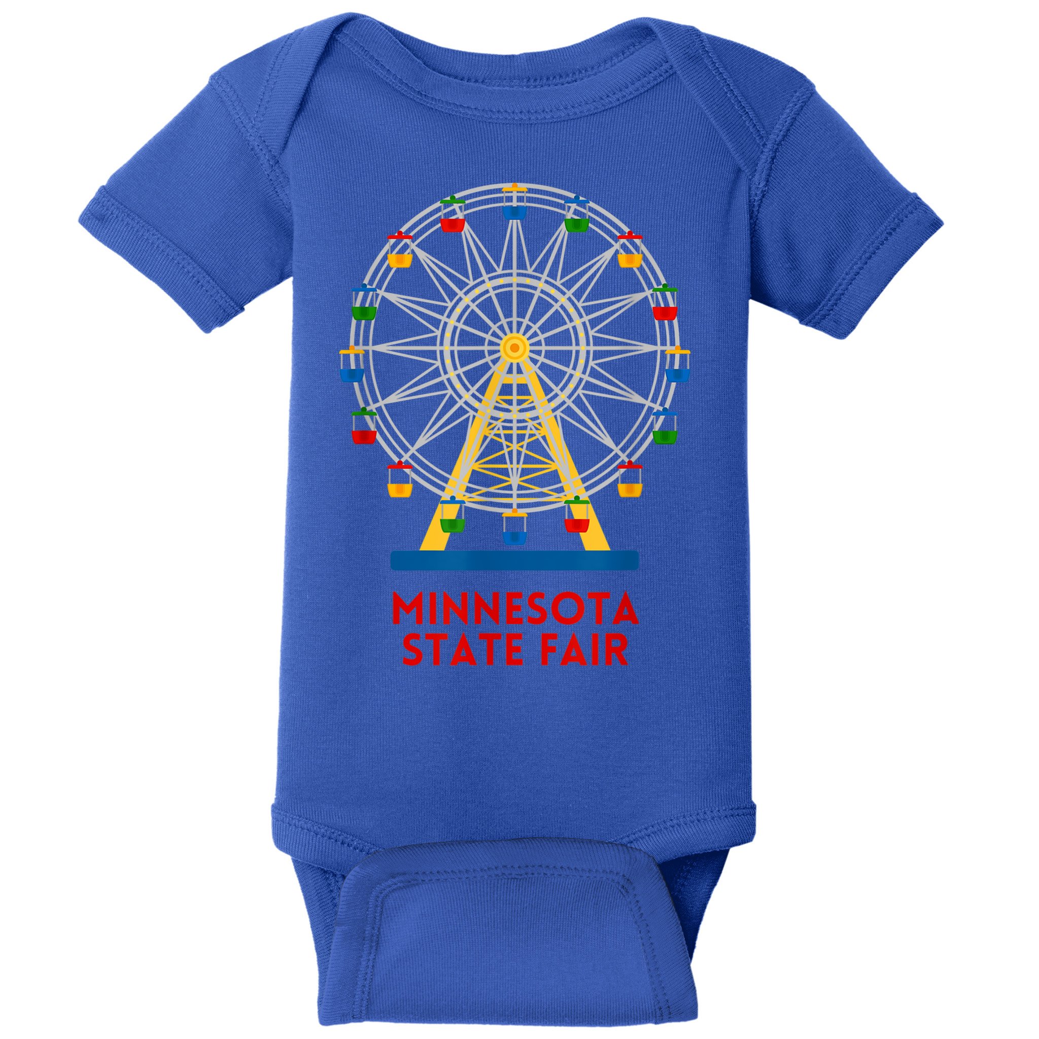 Minnesota State Fair Ferris Wheel County Fair Baby Bodysuit