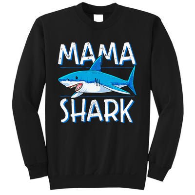 Mama Shark Family Matching Mommy Mom Wo Jawsome Sweatshirt