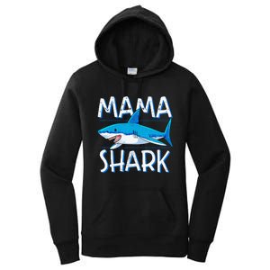 Mama Shark Family Matching Mommy Mom Wo Jawsome Women's Pullover Hoodie