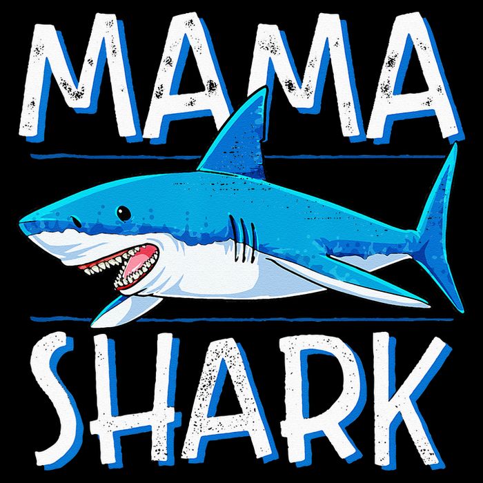 Mama Shark Family Matching Mommy Mom Wo Jawsome Baby Bodysuit
