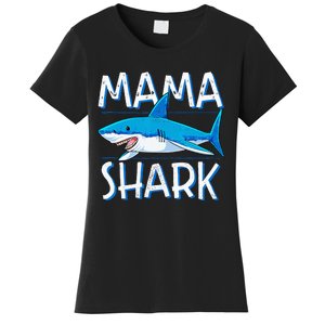 Mama Shark Family Matching Mommy Mom Wo Jawsome Women's T-Shirt