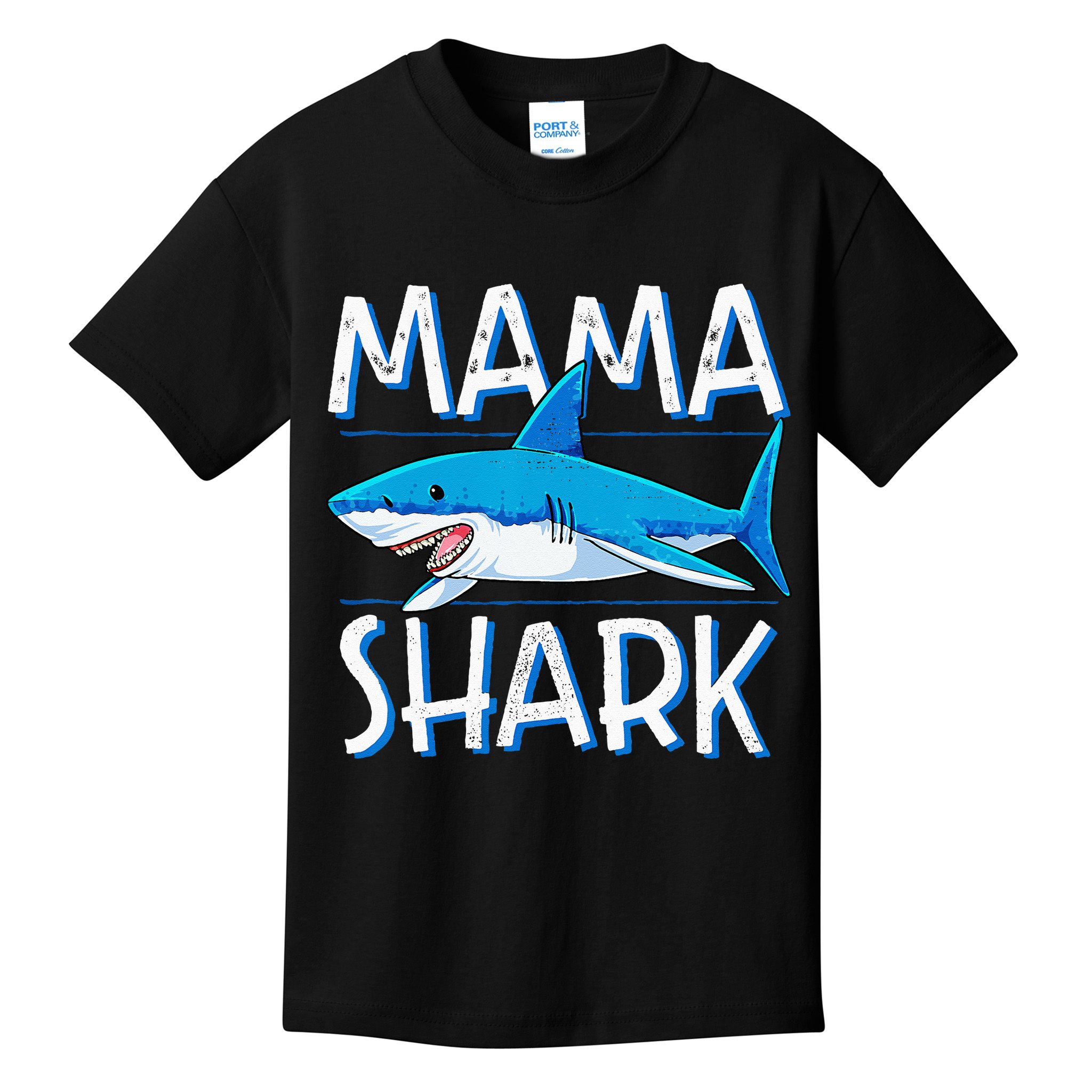 Mama Shark Family Matching Mommy Mom Wo Jawsome Kids T-Shirt