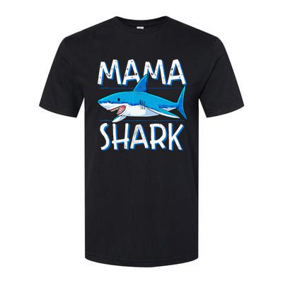 Mama Shark Family Matching Mommy Mom Wo Jawsome Softstyle® CVC T-Shirt