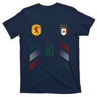 Mexico Soccer Fans Jersey Mexican Flag Football Lovers T-Shirt