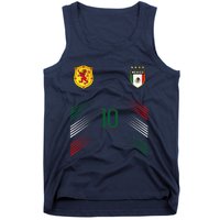 Mexico Soccer Fans Jersey Mexican Flag Football Lovers Tank Top