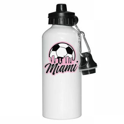 Miami Soccer Fansrelated Products Aluminum Water Bottle