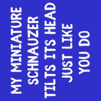 Miniature Schnauzer Funny Dog Lover Gift Cute Great Gift T-Shirt