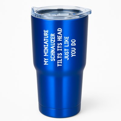 Miniature Schnauzer Funny Dog Lover Gift Cute Great Gift Tumbler